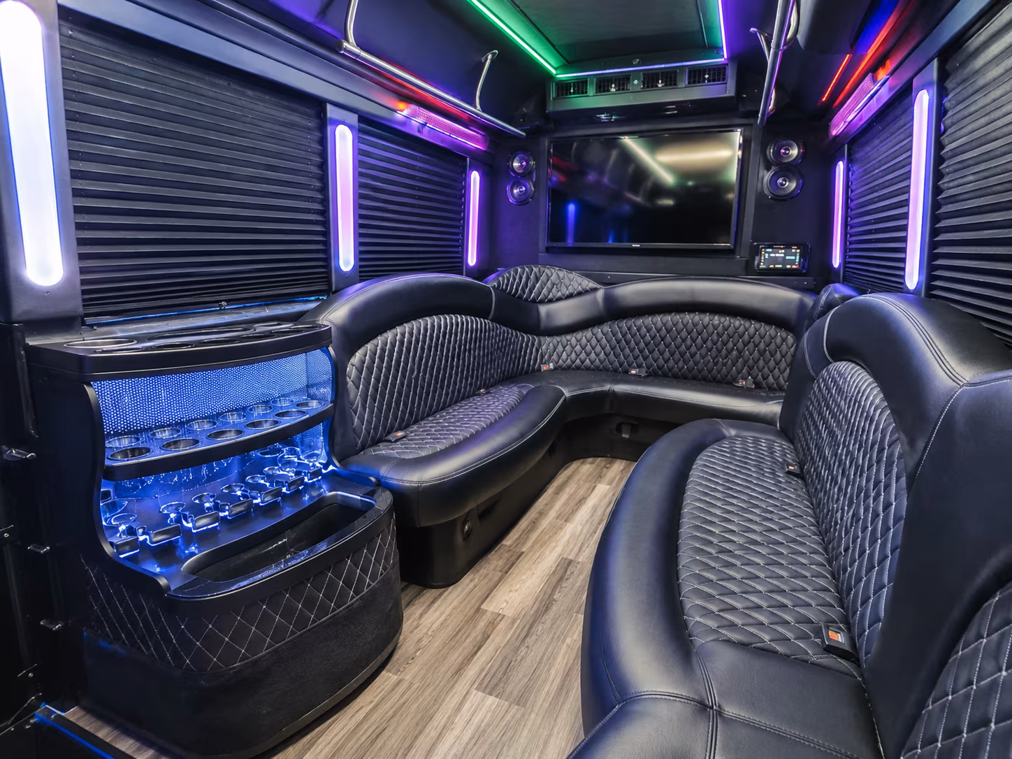 affordable wichita prom party bus prices split across your group