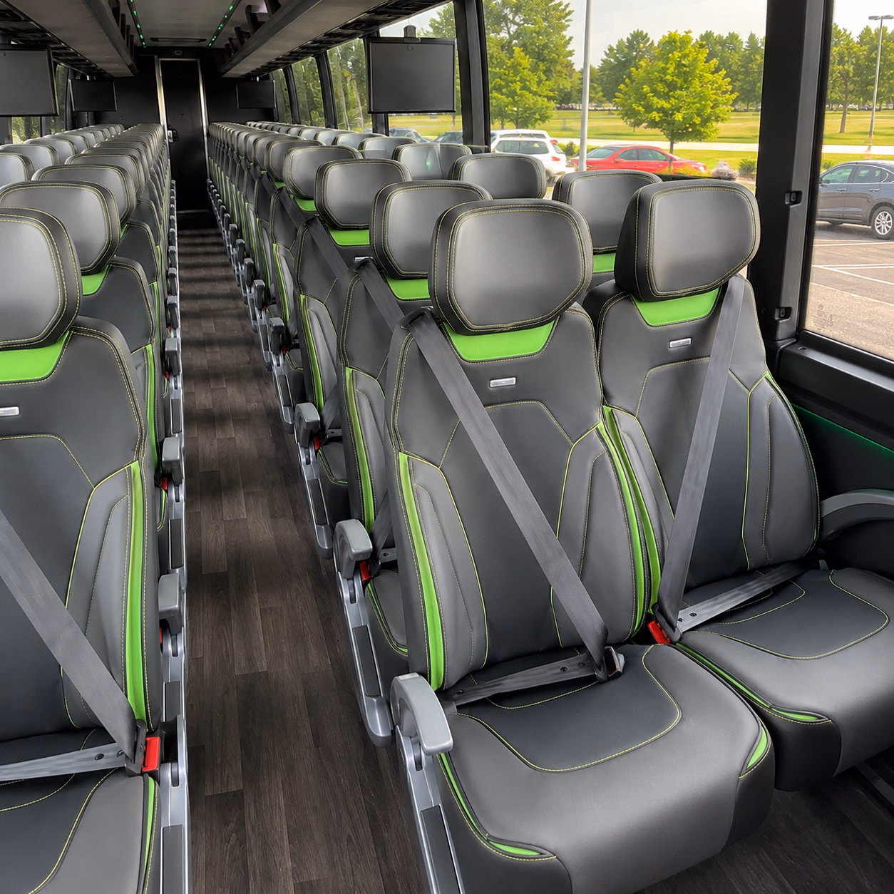 wichita bus rental service area
